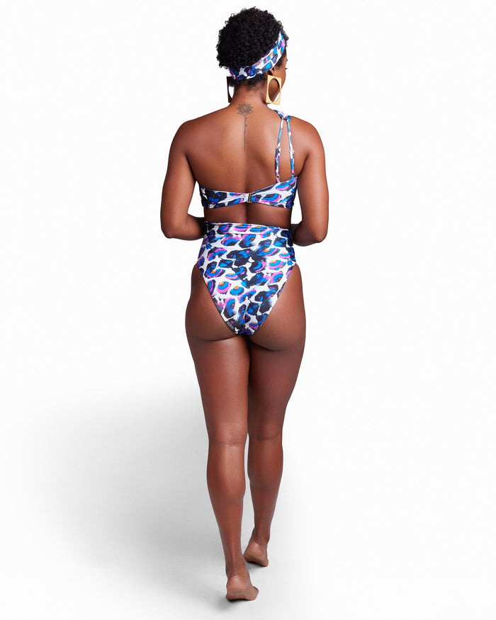 Madison Asymmetrical High Waist Bikini