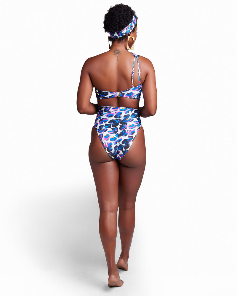 Madison Asymmetrical High Waist Bikini