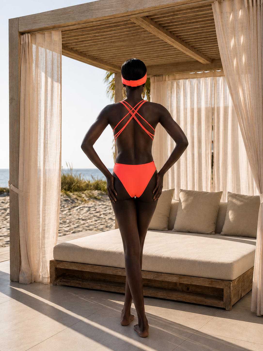 Riviera Flame Akila Monokini