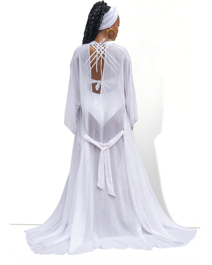 The Mondrian White Kimono