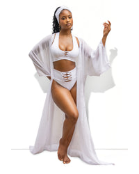 The Mondrian White Kimono