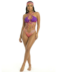 The Electric Cheetah Bamboo Monokini