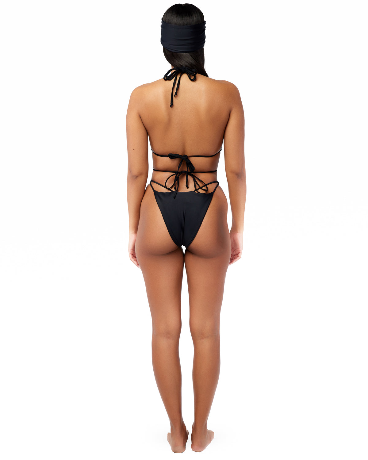 The Raven String Bikini