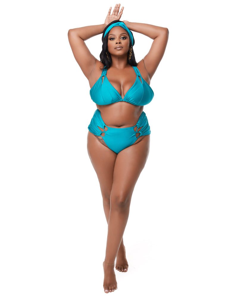 The Lucea High Waist Bikini – keva J swimwear