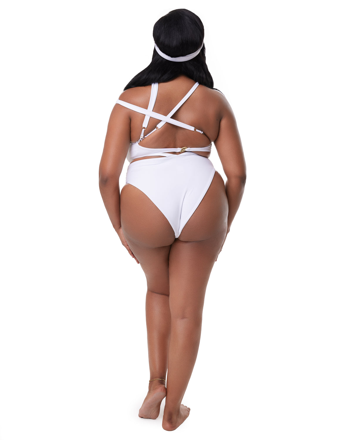 The Gigi Asymmetrical High Waist Bikini