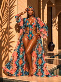 The Azure Instinct Malaya Monokini