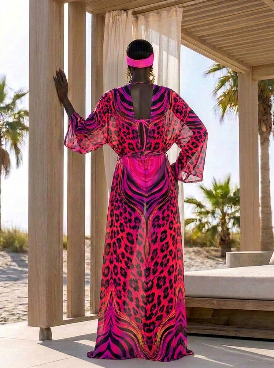 The Villa Noir Mondrian Kimono