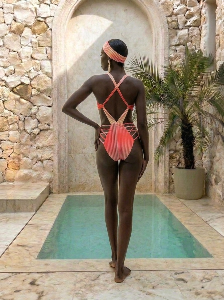 Rosé Sorbet Malaya Monokini
