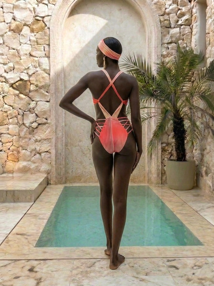 Rosé Sorbet Malaya Monokini