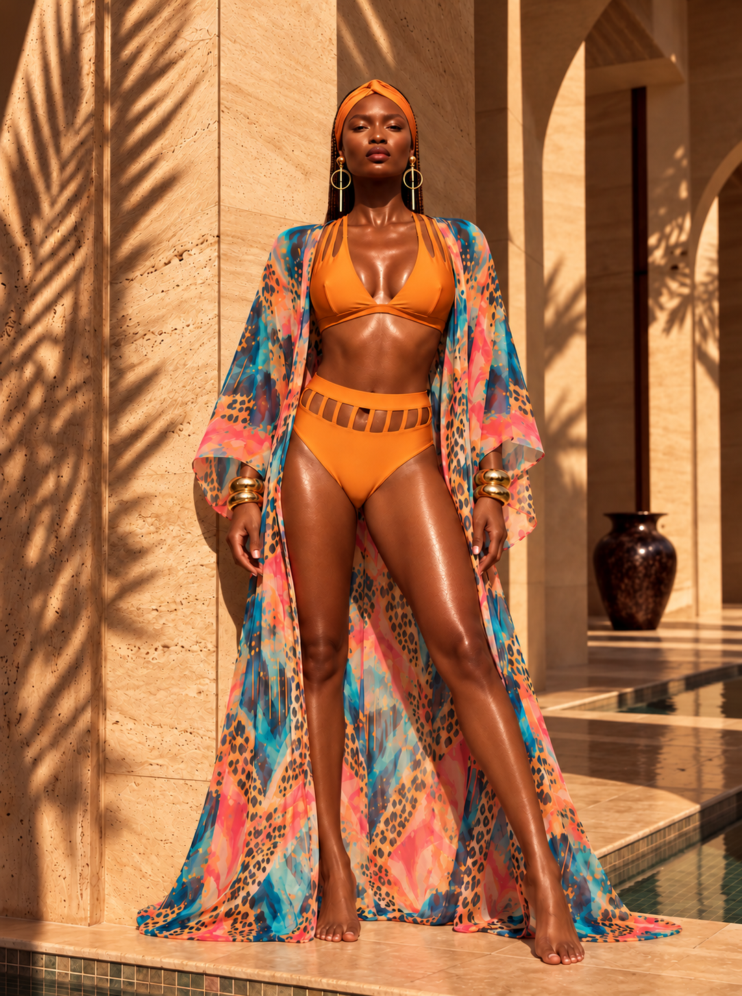 Zaria Bikini- Amber Heat